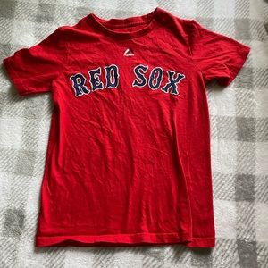 Girls Red Socks Shirt